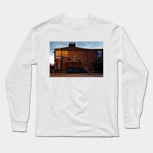 Banksy Bus Stop Dancers Graffiti Long Sleeve T-Shirt